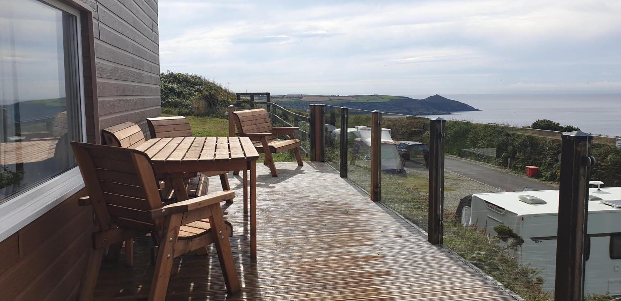 Sunset Sea View Chalet With Hot Tub Torpoint Exterior foto
